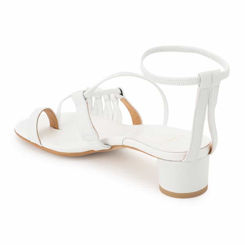 KATIM ストラップサンダル WHITE
