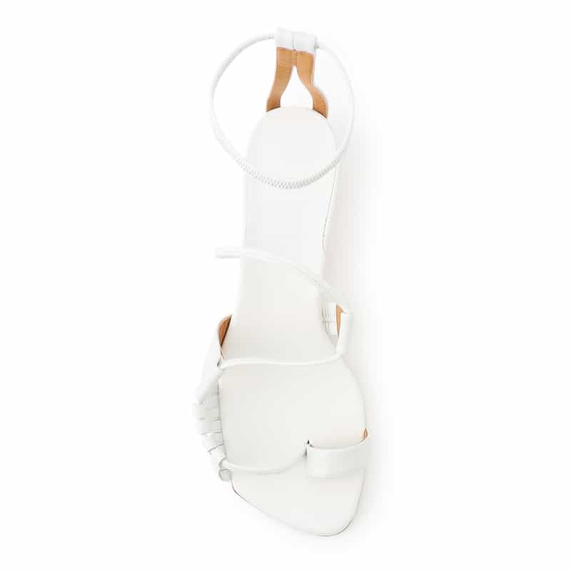 KATIM ストラップサンダル WHITE