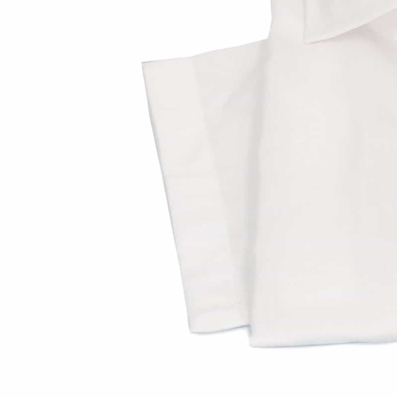 BARNEYS NEW YORK イージーケア半袖ドレスシャツ WHITE