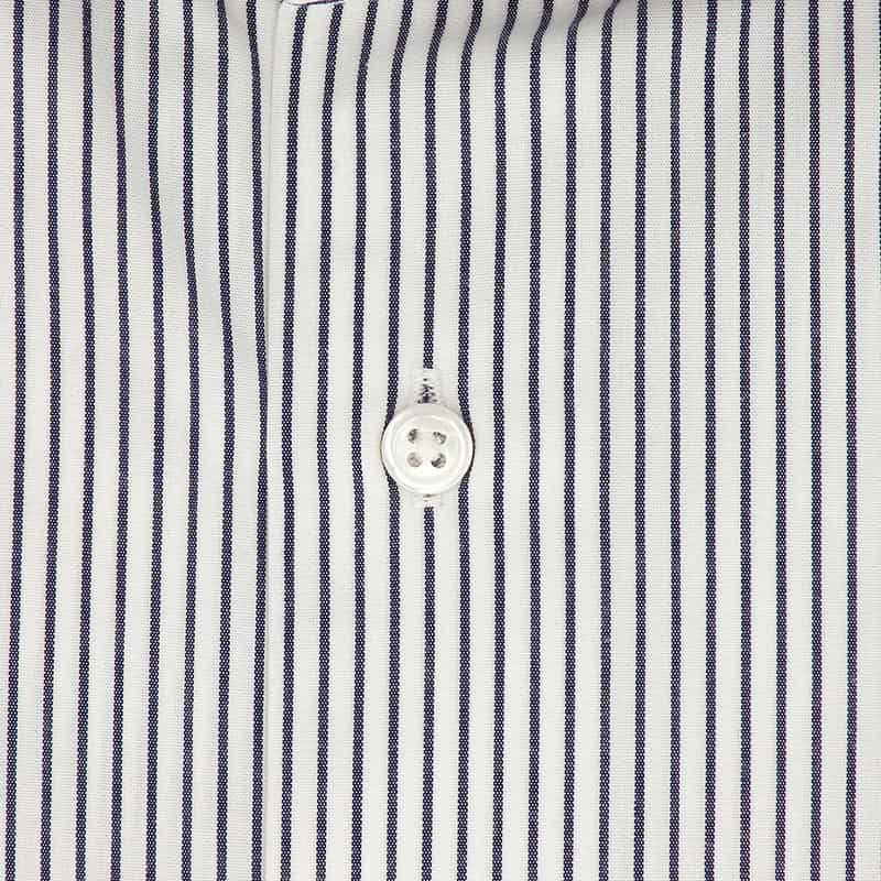 BARNEYS NEW YORK イージーケア半袖ドレスシャツ NAVY