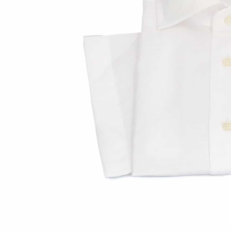 BARNEYS NEW YORK イージーケア半袖ドレスシャツ WHITE