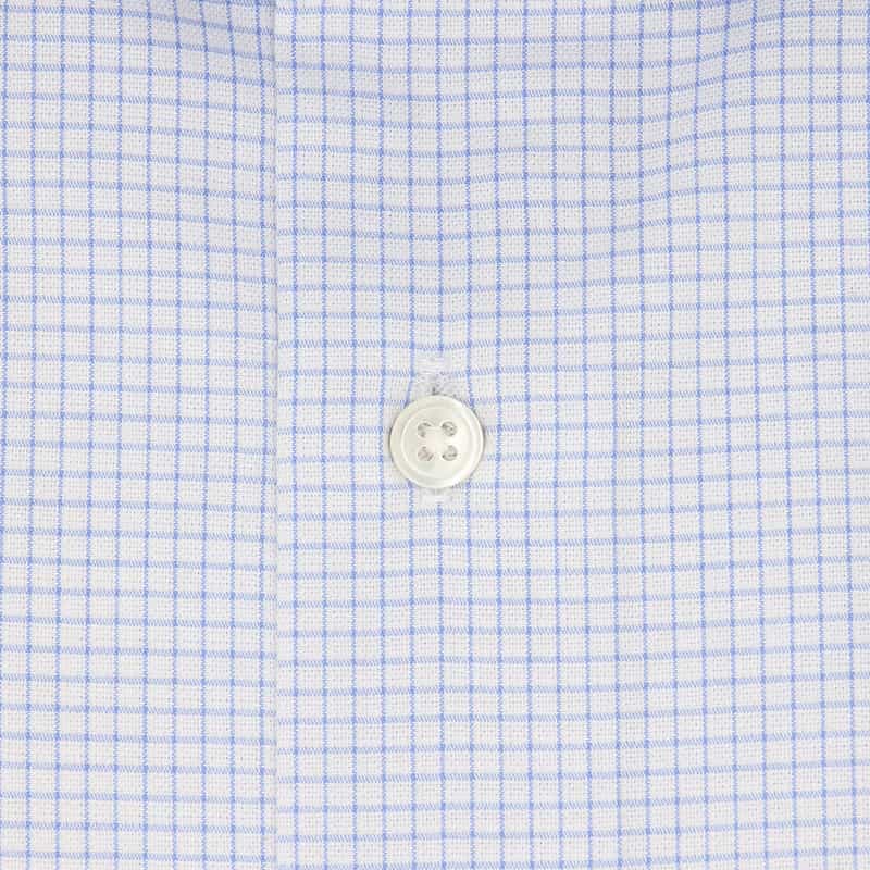 BARNEYS NEW YORK イージーケア半袖ドレスシャツ LIGHT BLUE