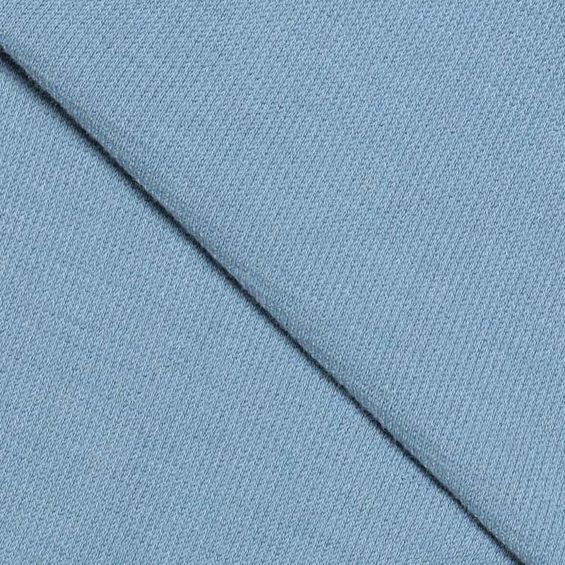 BARNEYS NEW YORK タック編みクルーネックTシャツ BLUE