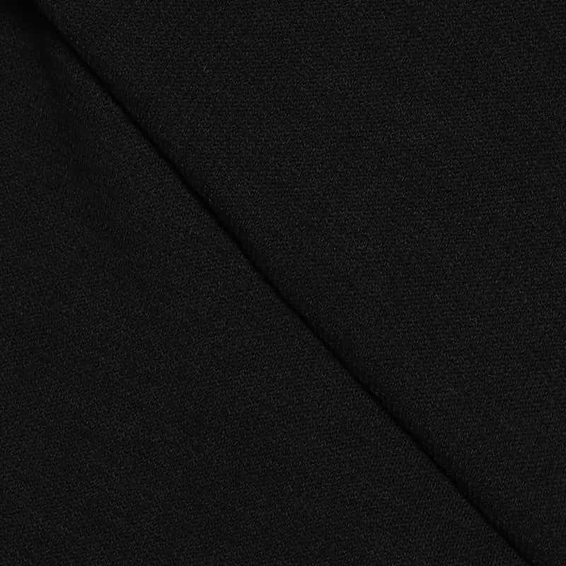 BARNEYS NEW YORK タック編みクルーネックTシャツ BLACK