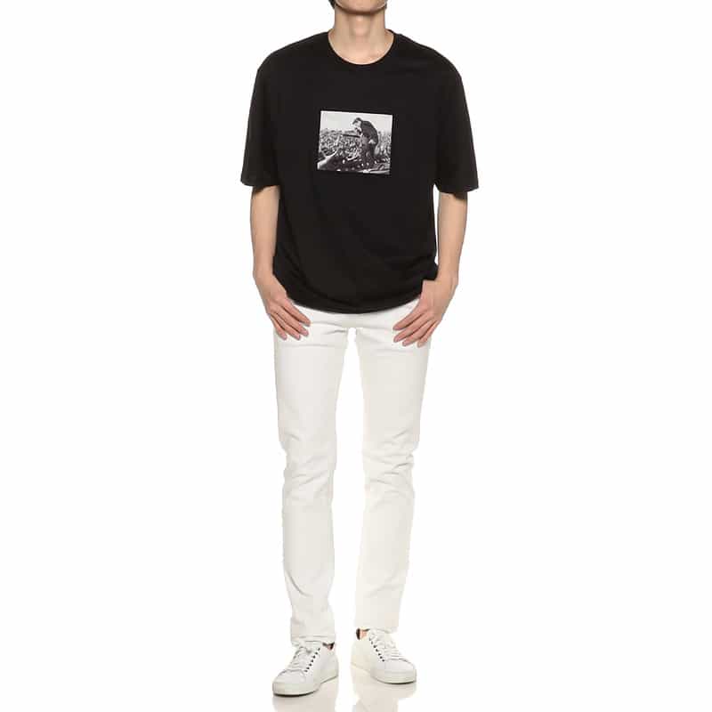 LIMITATO プリントTシャツ BLACK