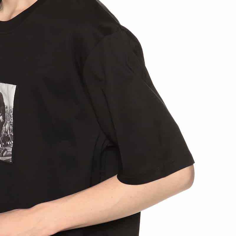 LIMITATO プリントTシャツ BLACK