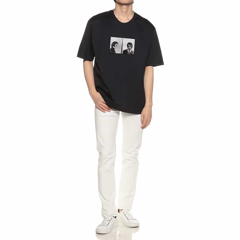 LIMITATO プリントTシャツ BLACK