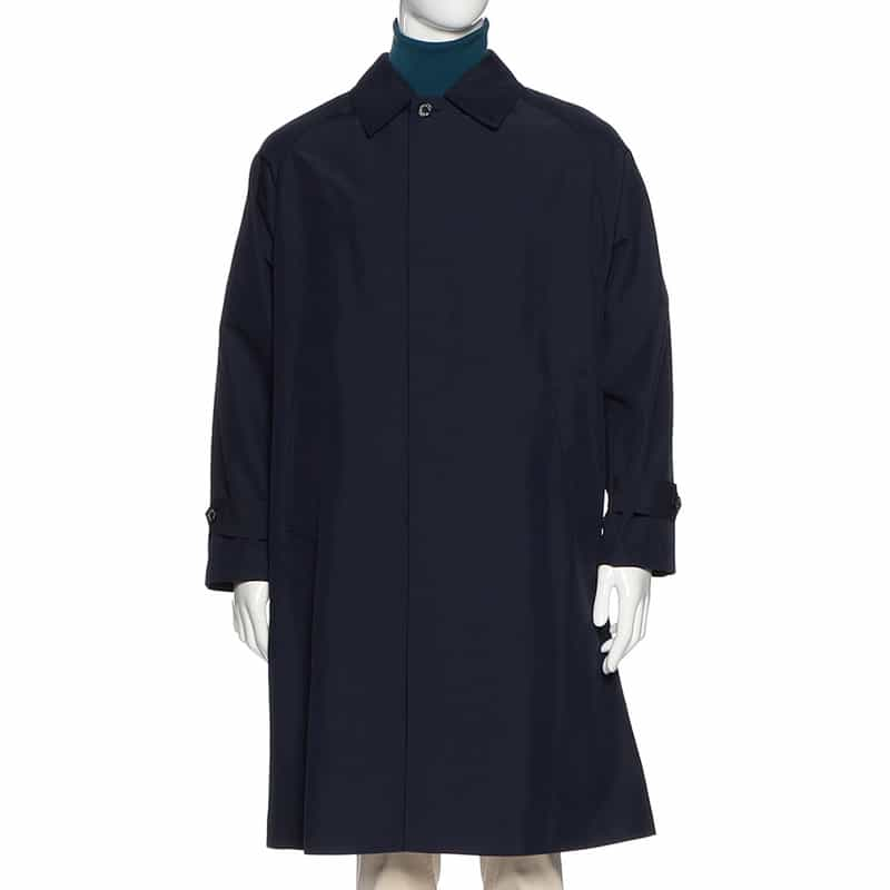 MACKINTOSH パッカブルステンカラーコート NAVY