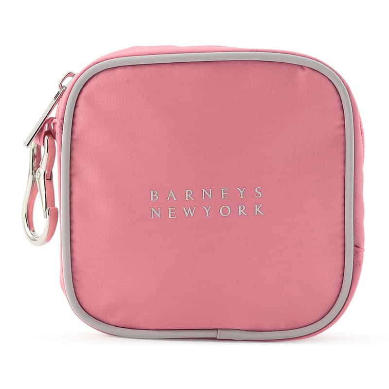 BARNEYS NEW YORK ナイロンバッグ (スクエア) PINK