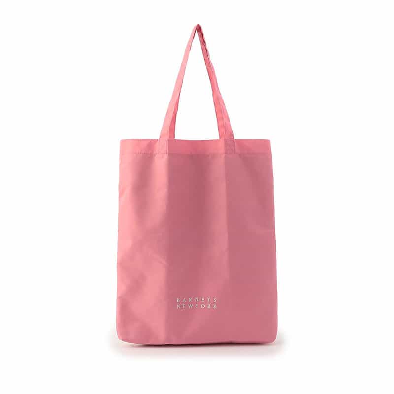 BARNEYS NEW YORK ナイロンバッグ (トライアングル) PINK
