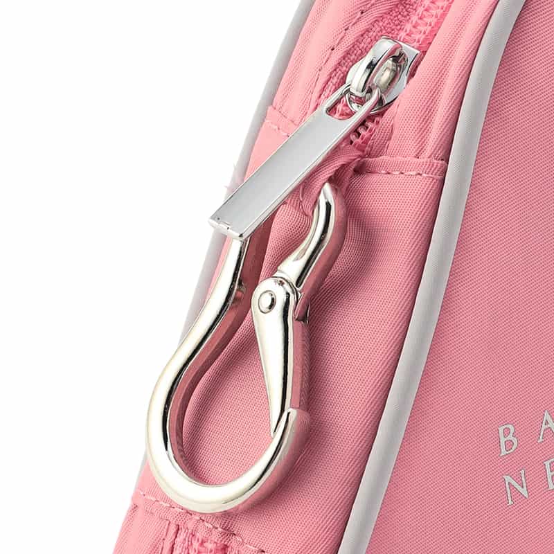 BARNEYS NEW YORK ナイロンバッグ (トライアングル) PINK