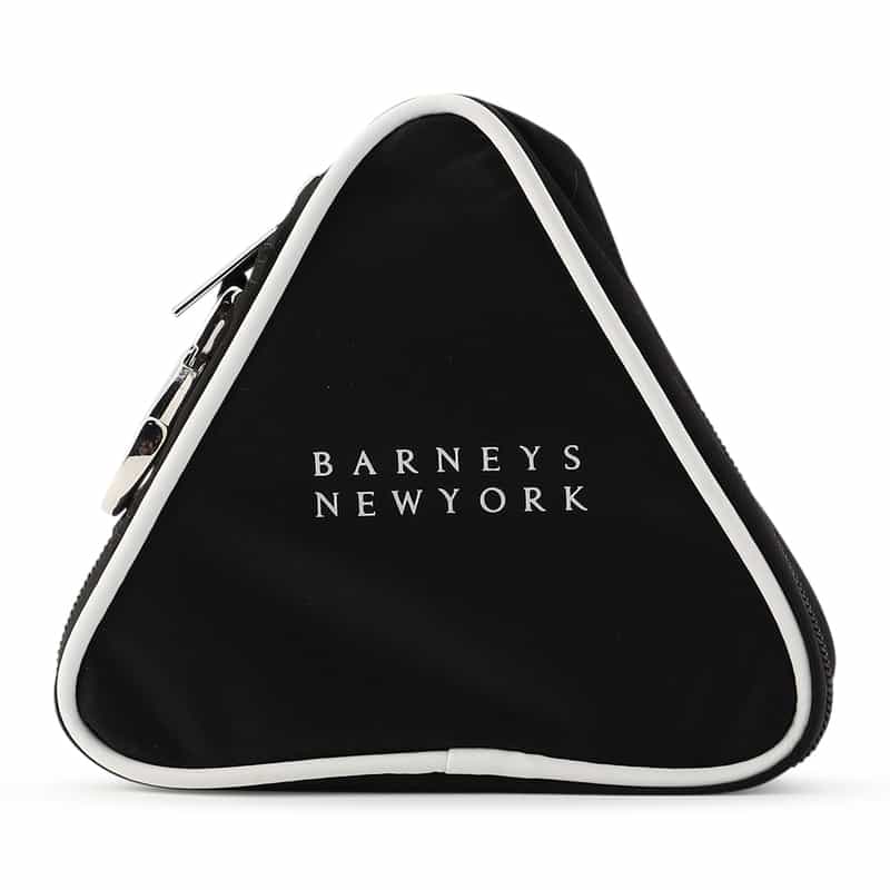 BARNEYS NEW YORK ナイロンバッグ (トライアングル) BLACK