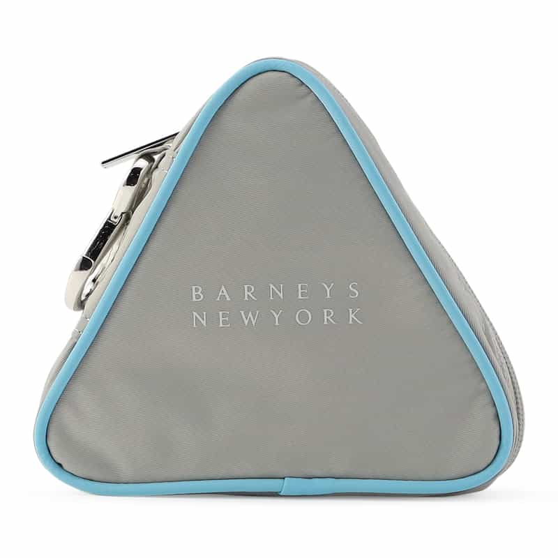 BARNEYS NEW YORK ナイロンバッグ (トライアングル) GRAY