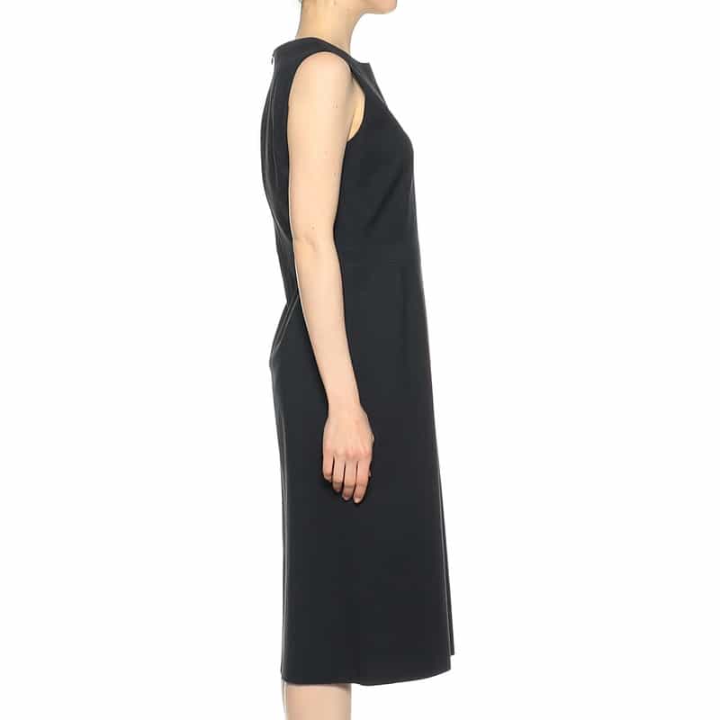 BARNEYS NEW YORK セットアップインコードロックノースリーブドレス NAVY