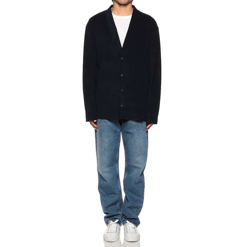 OAS バーニーズ　ニューヨーク限定テリーカーディガン NAVY