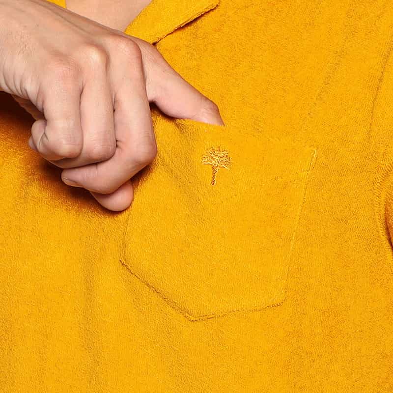 OAS パイルポロシャツ ORANGE