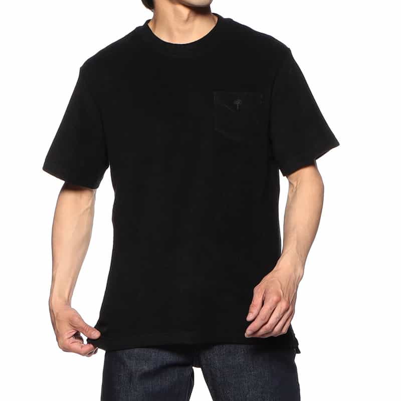OAS バーニーズ　ニューヨーク限定パイルTシャツ BLACK