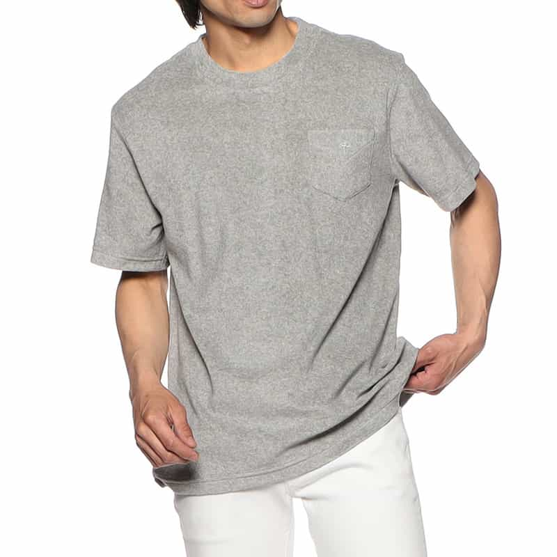 OAS 限定パイルTシャツ GRAY