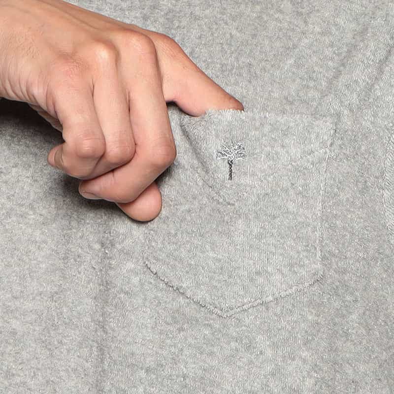 OAS バーニーズ　ニューヨーク限定パイルTシャツ GRAY