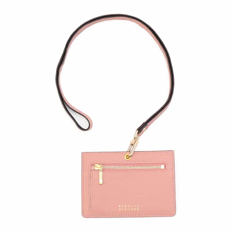 BARNEYS NEW YORK レザーIDケース LIGHT PINK
