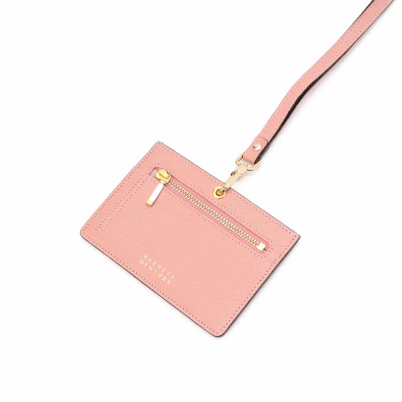 BARNEYS NEW YORK レザーIDケース LIGHT PINK