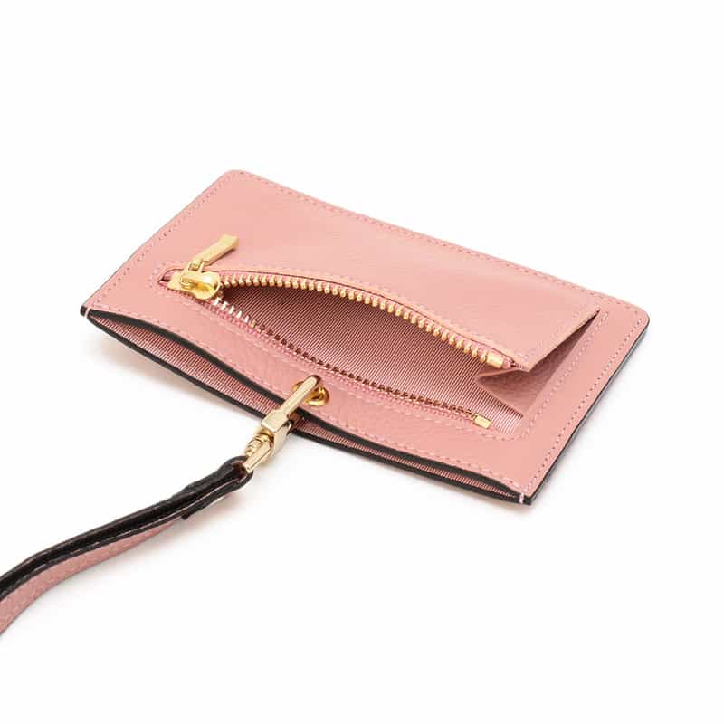 BARNEYS NEW YORK レザーIDケース LIGHT PINK