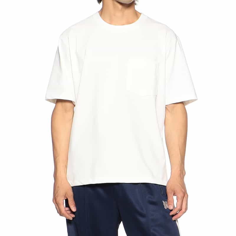 BARNEYS NEW YORK リラックスフィットポケットTシャツ WHITE