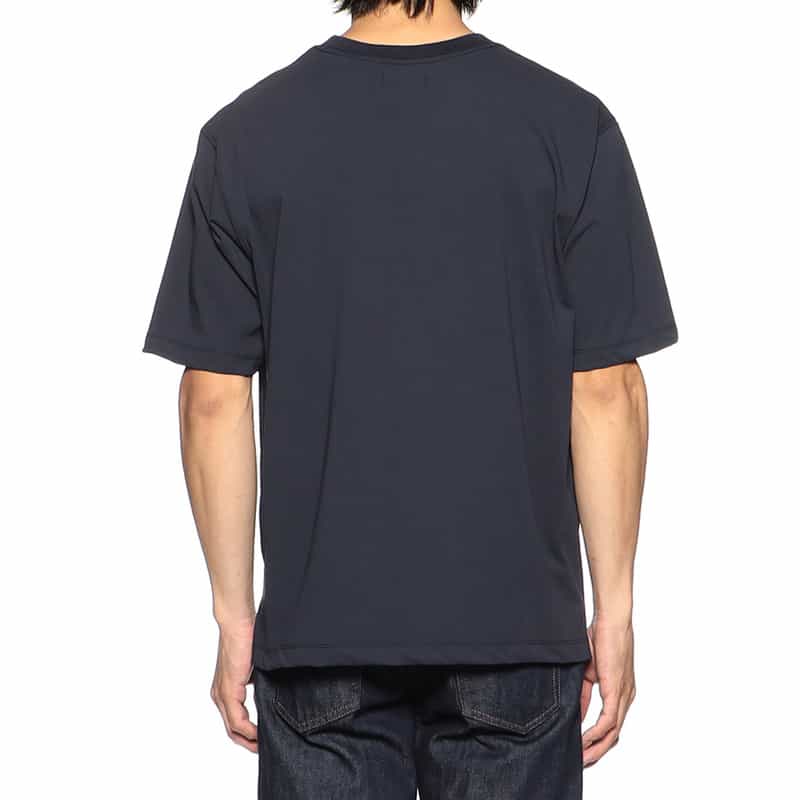 BARNEYS NEW YORK リラックスフィットポケットTシャツ NAVY