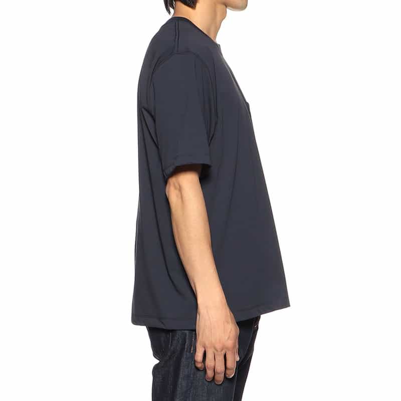 BARNEYS NEW YORK リラックスフィットポケットTシャツ NAVY