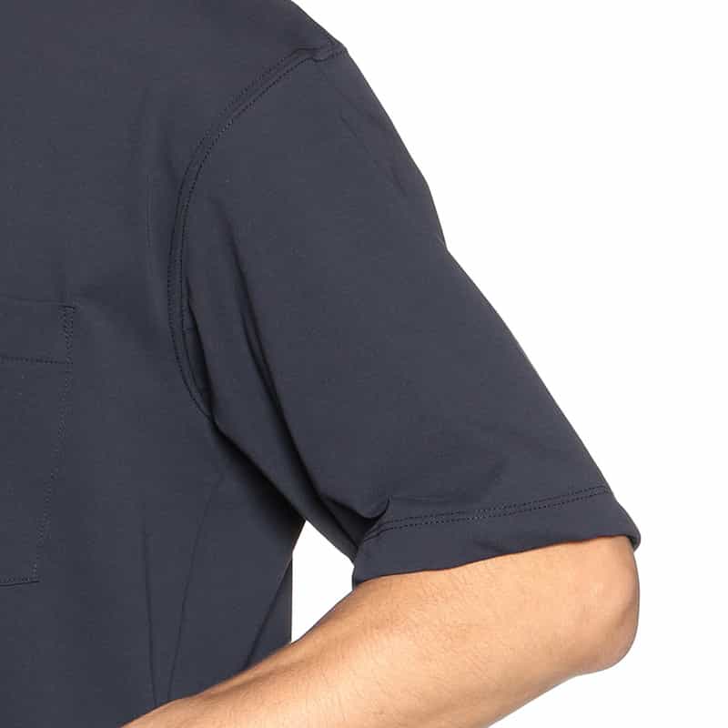 BARNEYS NEW YORK リラックスフィットポケットTシャツ NAVY