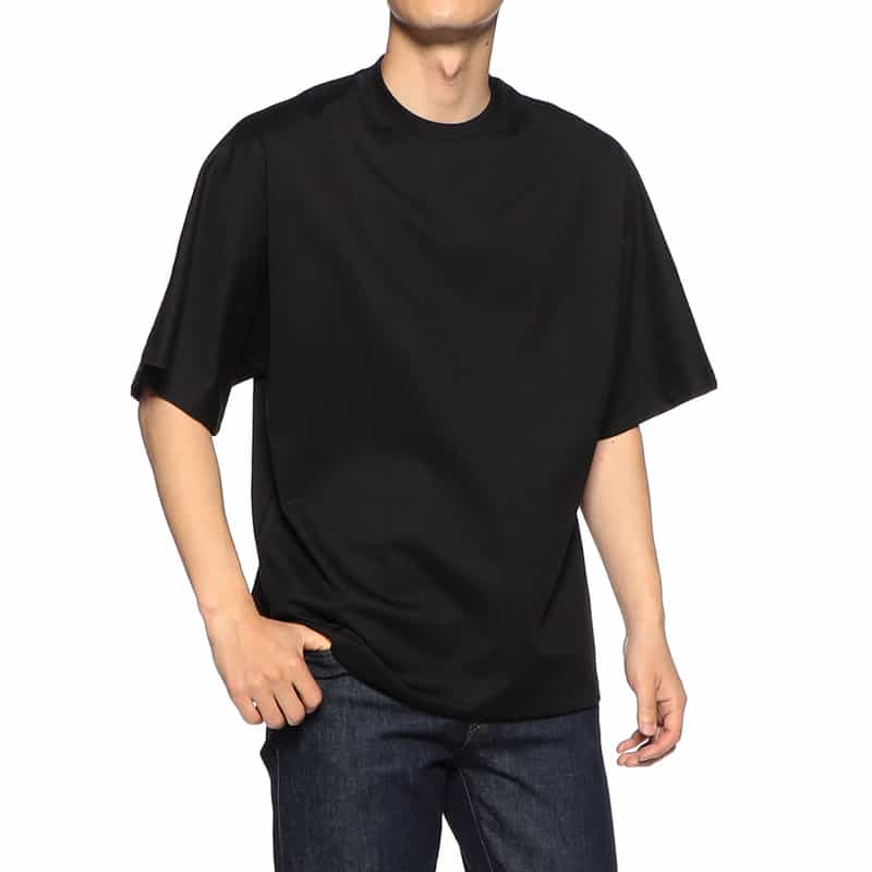 BARNEYS NEW YORK ビッグサイズドルマンスリーブTシャツ BLACK