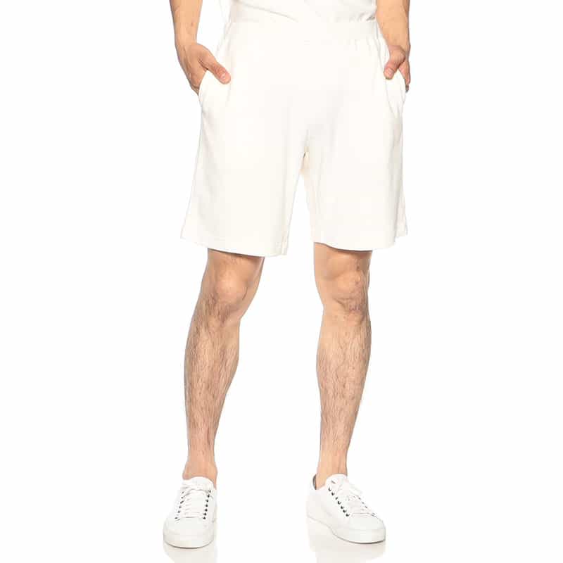 BARNEYS NEW YORK セットアップパイルショーツ WHITE