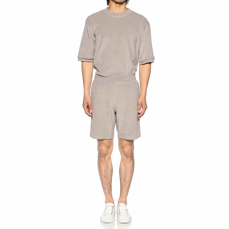 BARNEYS NEW YORK セットアップパイルショーツ GRAY