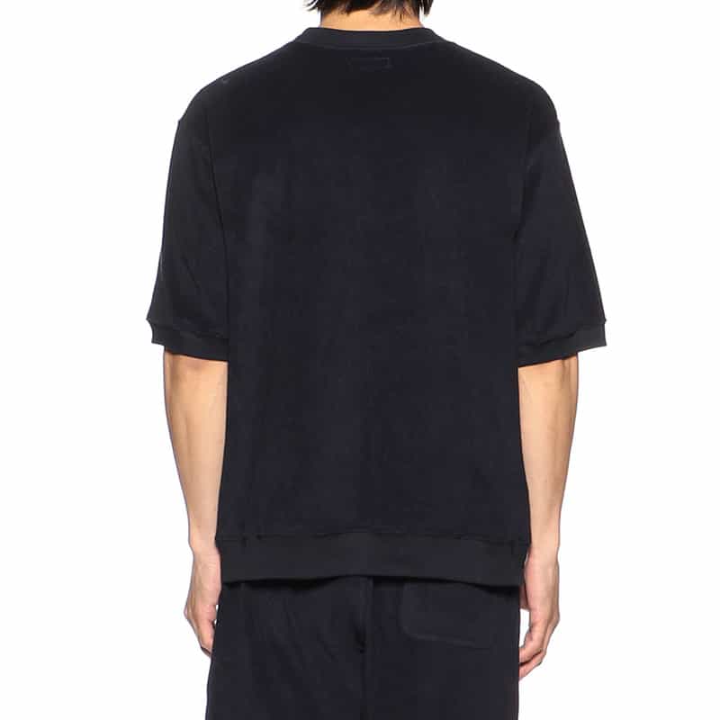 BARNEYS NEW YORK セットアップパイルカットソー NAVY