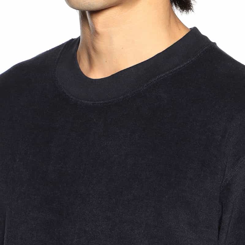 BARNEYS NEW YORK セットアップパイルカットソー NAVY