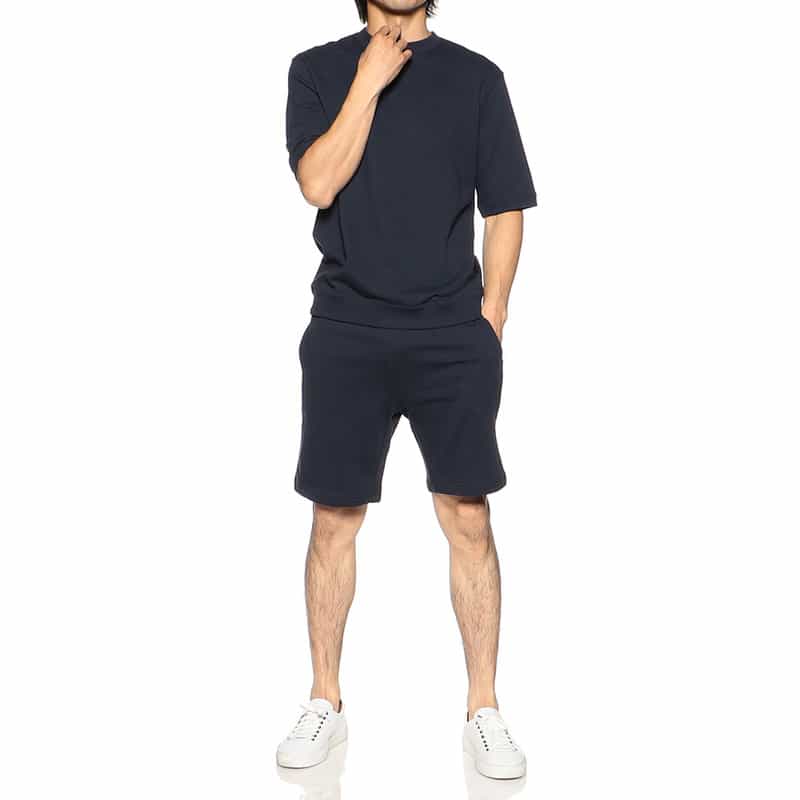 BARNEYS NEW YORK セットアップショーツ NAVY