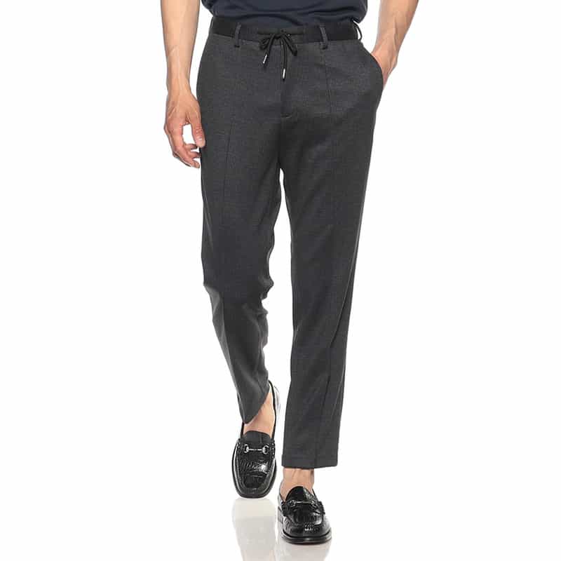 BARNEYS NEW YORK セットアップジャージーパンツ DARK GRAY