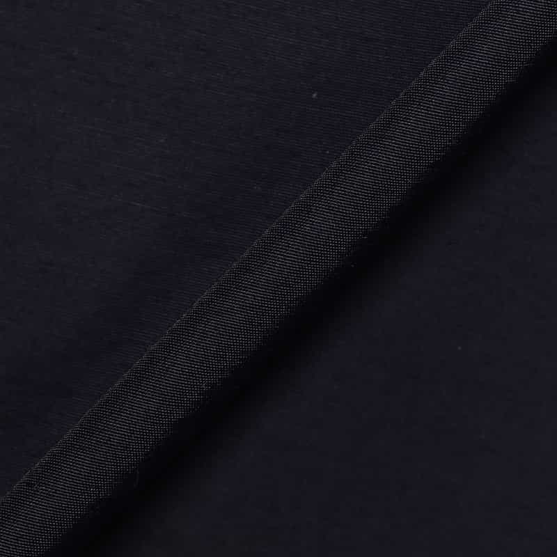 BARNEYS NEW YORK ウォッシャブル ボリュームスリーブシャツ NAVY