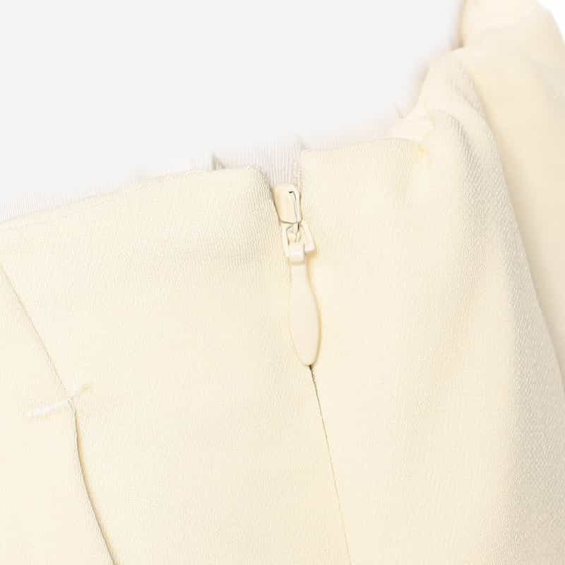 BARNEYS NEW YORK セットアップテーパードクロップドパンツ IVORY