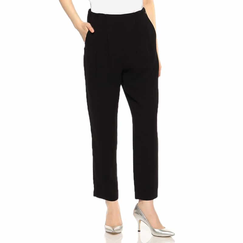 BARNEYS NEW YORK セットアップテーパードクロップドパンツ BLACK