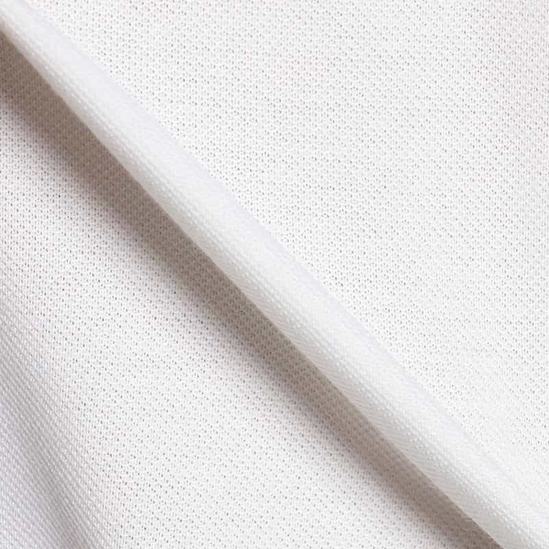 BARNEYS NEW YORK ウォッシャブル リバティプリント切替ポロシャツ WHITE