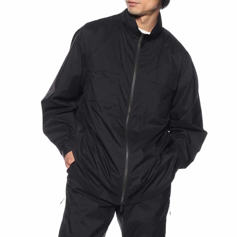 WHITE MOUNTAINEERING 限定ジップアップナイロンシャツ BLACK