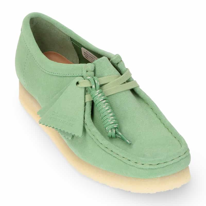 Clarks デザートブーツ "WALLABEE" GREEN