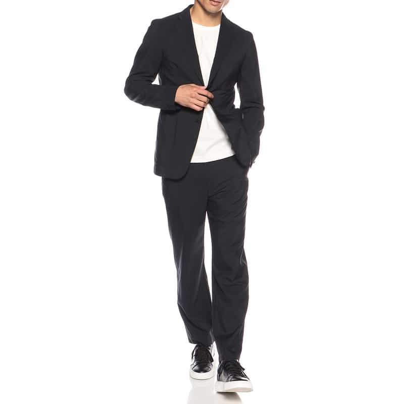 BARNEYS NEW YORK セットアップリップストップジャケット BLACK