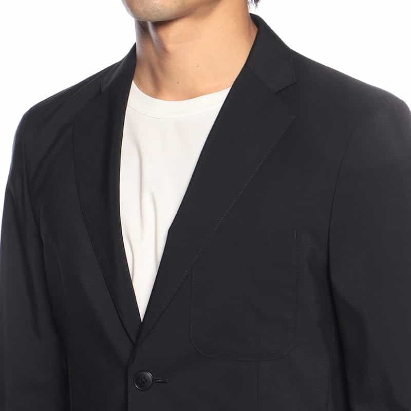 BARNEYS NEW YORK セットアップリップストップジャケット BLACK