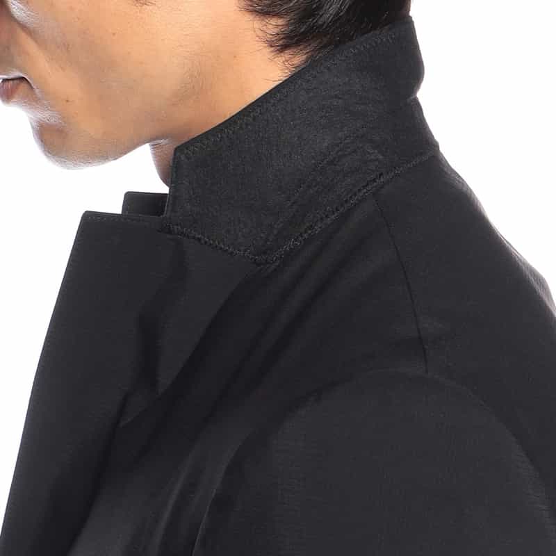BARNEYS NEW YORK セットアップリップストップジャケット BLACK
