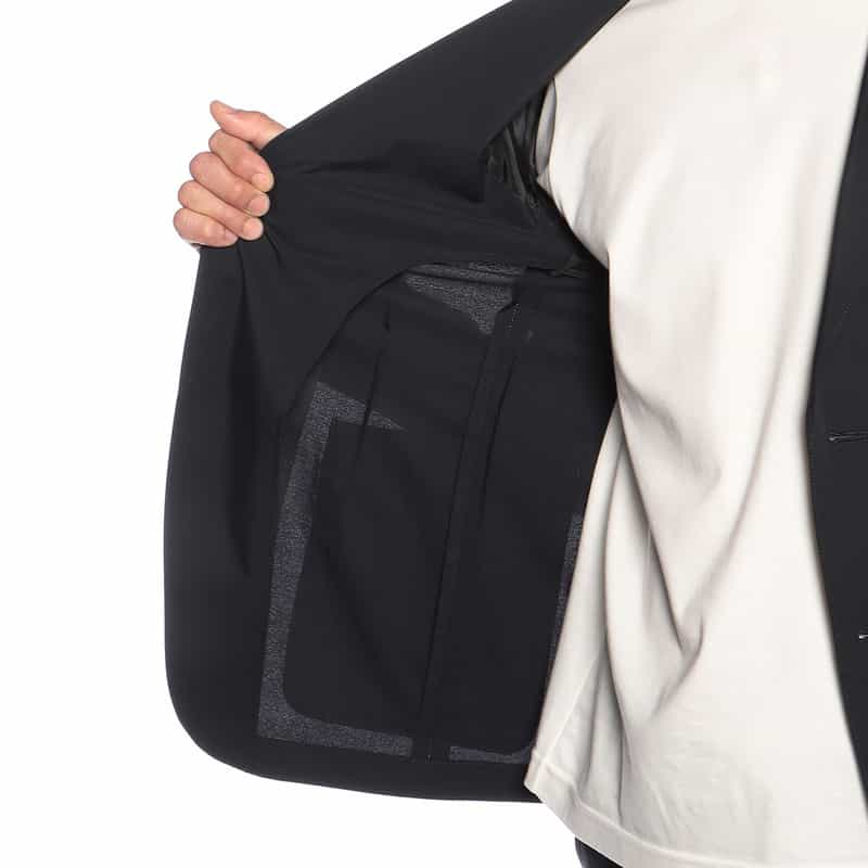 BARNEYS NEW YORK セットアップリップストップジャケット BLACK