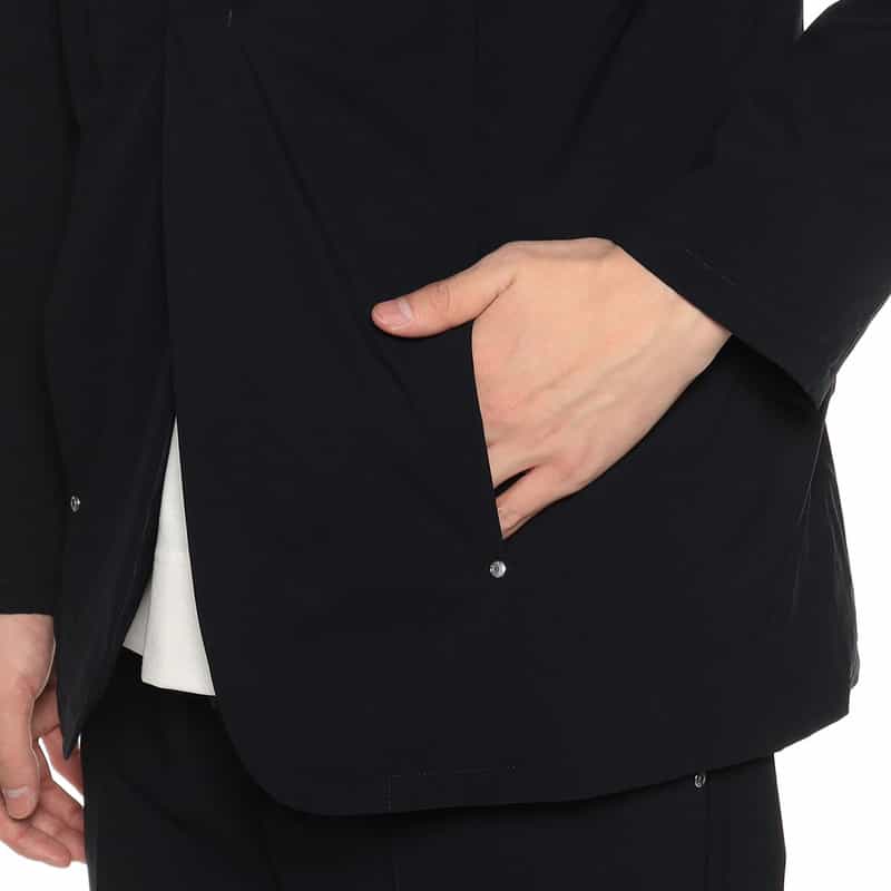 CITERA 限定ノーカラーアンコンジャケット NAVY