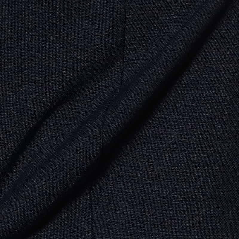 BARNEYS NEW YORK セットアップウォッシャブルノーカラージャケット NAVY