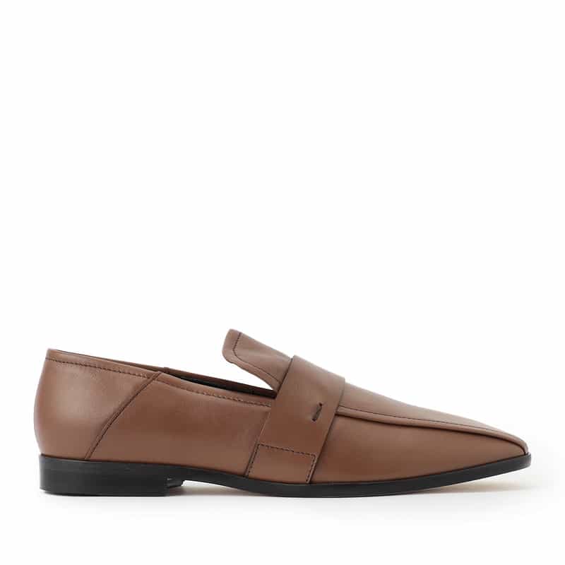 BARNEYS NEW YORK ローファー BROWN